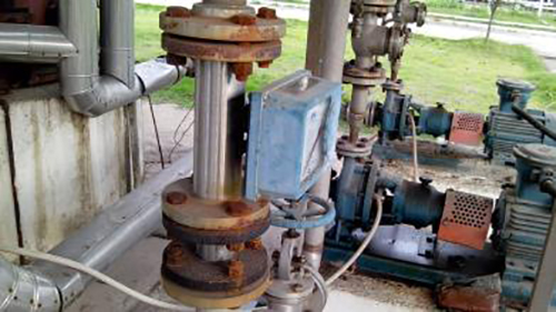 防腐轉子流量計現(xiàn)場安裝使用圖